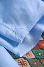 Льняная рубашка BRUNELLO CUCINELLI — изображение 4