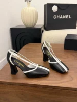 Женские туфли Chanel чёрного цвета, артикул 343606