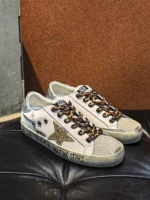 Женские кеды Golden Goose белого цвета, артикул 343618