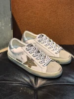 Женские кеды Golden Goose белого цвета, артикул 343620