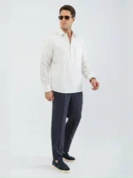 Льняная рубашка LORO PIANA — изображение 2