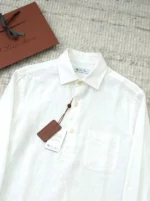Льняная рубашка LORO PIANA — изображение 6
