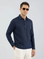 Льняная рубашка LORO PIANA — изображение 5