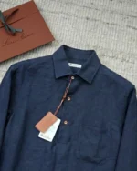 Льняная рубашка LORO PIANA — изображение 6