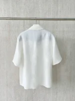 Льняная рубашка BRUNELLO CUCINELLI — изображение 5