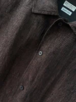 Льняная рубашка BRUNELLO CUCINELLI — изображение 9