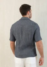 Льняная рубашка BRUNELLO CUCINELLI — изображение 4