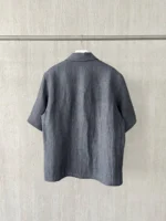 Льняная рубашка BRUNELLO CUCINELLI — изображение 5