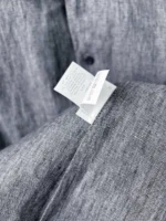 Льняная рубашка BRUNELLO CUCINELLI — изображение 9
