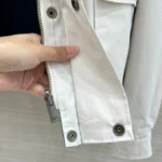 Двухсторонняя ветровка SAINT LAURENT — изображение 9