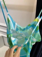 Женское платье Emilio Pucci голубого цвета, артикул 343742 — фото 7