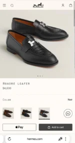 Туфли HERMES — изображение 6