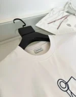 Мужская футболка Moncler белого цвета, артикул 343979 — фото 6
