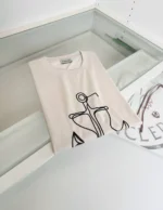 Мужская футболка Moncler белого цвета, артикул 343979 — фото 3