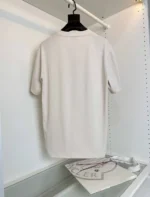 Мужская футболка Moncler белого цвета, артикул 343979 — фото 2