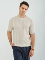 Трикотажная футболка BRUNELLO CUCINELLI — изображение 5