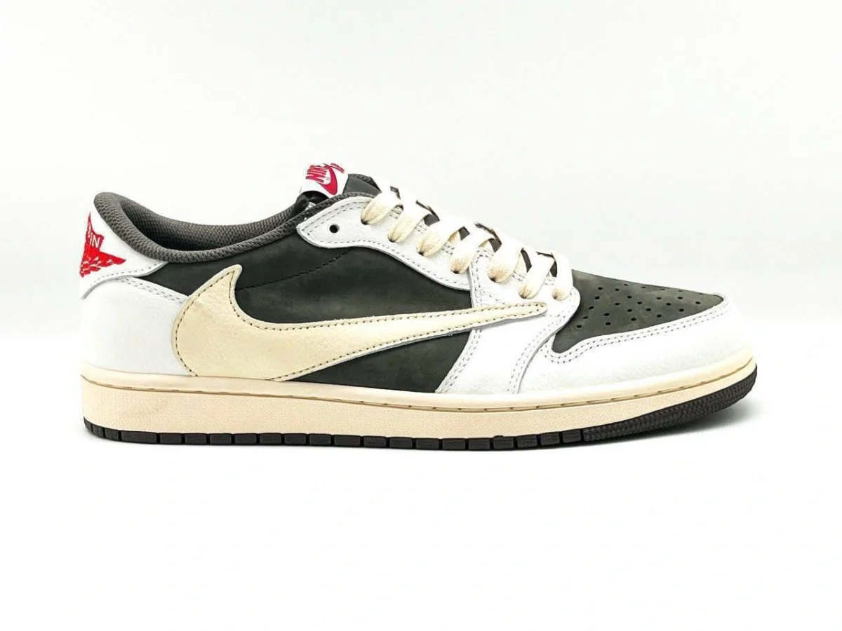 Кеды NIKE Travis Scott х Air Jordan 1 Low «Reverse Mocha» ' — изображение 2