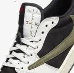 Кеды NIKE Travis Scott x Air Jordan 1 Low «Olive» — изображение 4