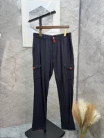 Льняные брюки карго KITON