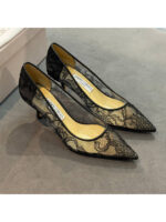 Женские туфли Jimmy Choo чёрного цвета, артикул 345065