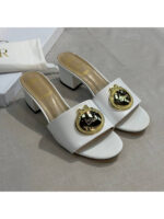 Женские мюли Dior белого цвета, артикул 344821