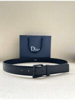 Мужской ремень Dior чёрного цвета, артикул 345525