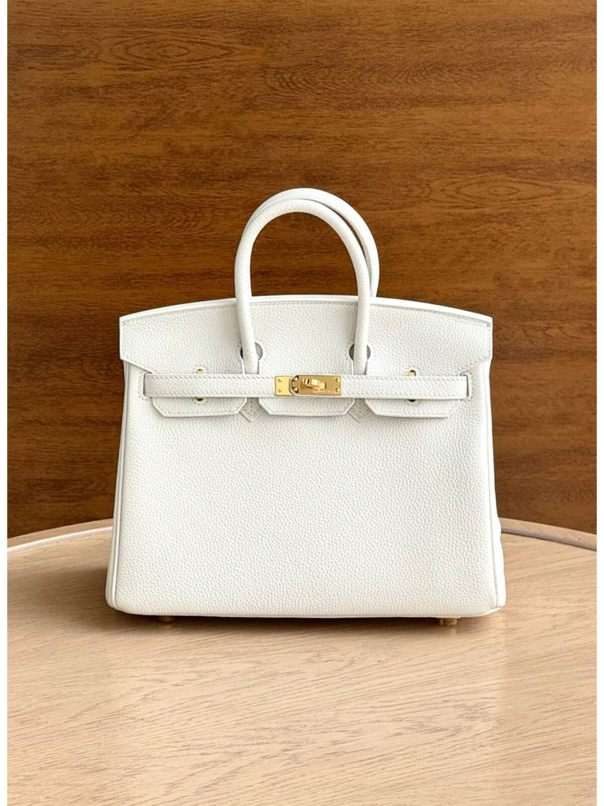 3 Женская сумка Hermes белого цвета, артикул 345184