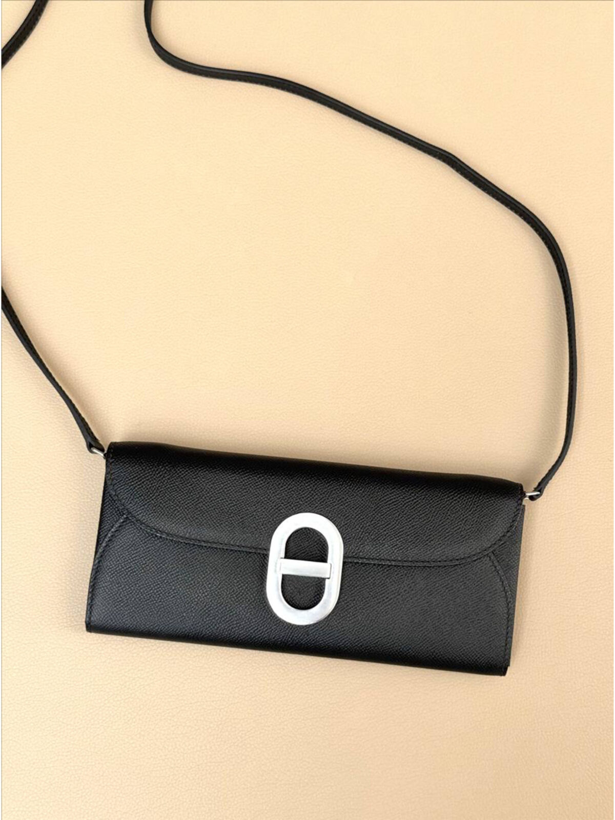 30 Женская сумка Hermes чёрного цвета, артикул 345121