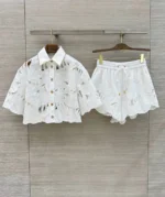 Женский костюм Zimmermann белого цвета, артикул 344762
