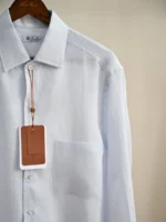 Льняная рубашка LORO PIANA — изображение 2