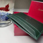 Мужской картхолдер Cartier цвета хаки, артикул 344795 — фото 4