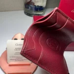 Мужской картхолдер Cartier бордового цвета, артикул 344796 — фото 6