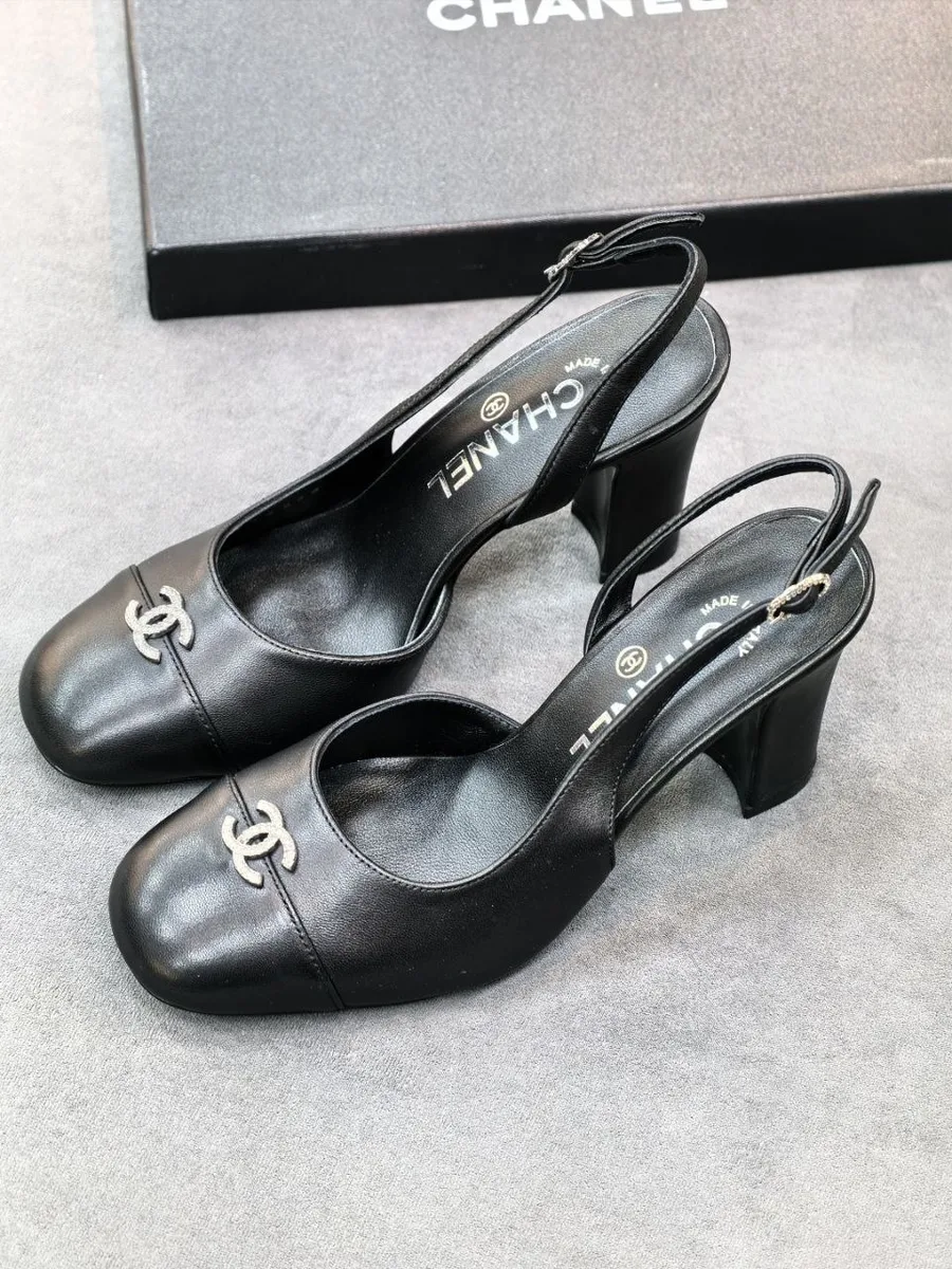 344839_1 Женские туфли Chanel чёрного цвета, артикул 344839