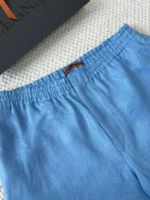 Льняные шорты ZEGNA — изображение 4