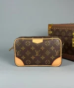 Мужская сумка мессенджер Louis Vuitton коричневого цвета, артикул 344962 — фото 3