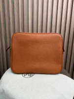 Мужская сумка мессенджер Hermes коричневого цвета, артикул 345022 — фото 2