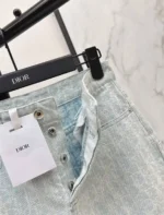 Женские джинсы Dior голубого цвета, артикул 345106 — фото 8