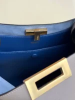 Женская сумка Fendi серого цвета, артикул 345181 — фото 4