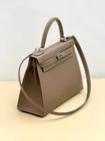 Женская сумка Hermes коричневого цвета, артикул 345185 — фото 3