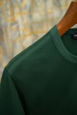 Мужская футболка Dolce Gabbana зелёного цвета, артикул 345214 — фото 4