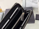 Мужское портмоне Prada чёрного цвета, артикул 345228 — фото 4