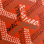 Мужское портмоне Goyard оранжевого цвета, артикул 345260 — фото 6