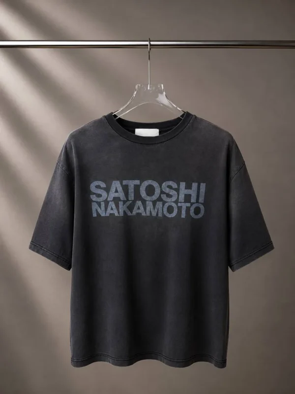 Футболка Satoshi Nakamoto