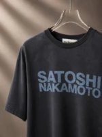 Футболка Satoshi Nakamoto — изображение 3