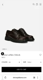 Дерби DOLCE GABBANA — изображение 6