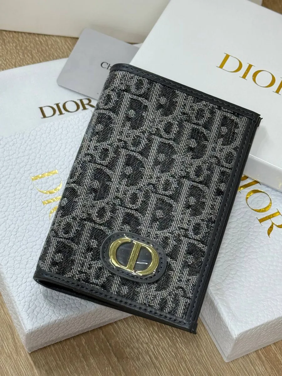 345301_1 Мужская обложка Dior чёрного цвета, артикул 345301
