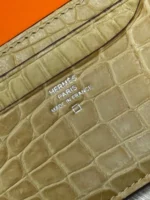 Мужской картхолдер Hermes бежевого цвета, артикул 345314 — фото 6