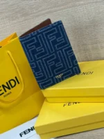 Мужская обложка Fendi синего цвета, артикул 345321 — фото 3