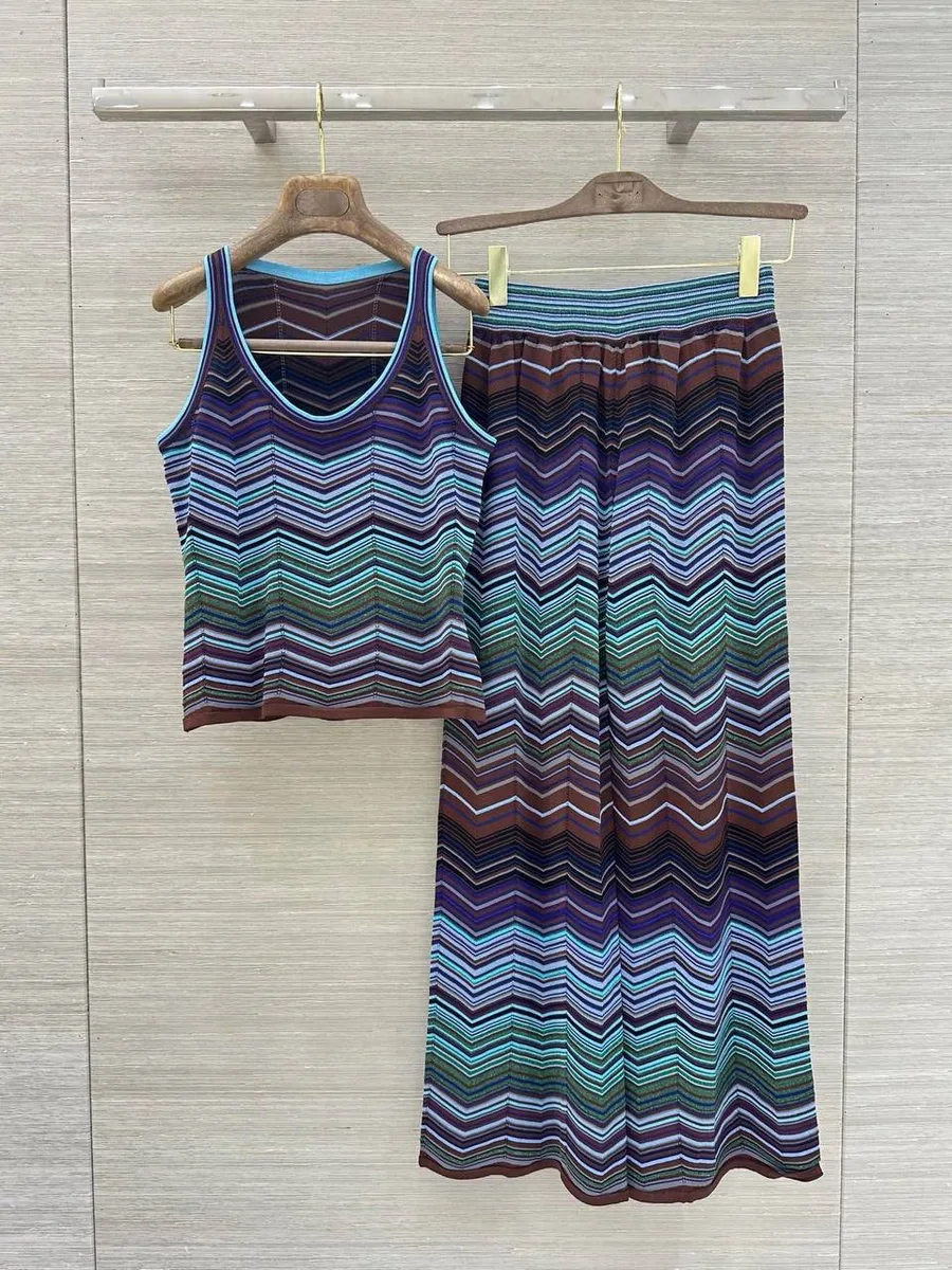 345446_1 Женский костюм Missoni синего цвета, артикул 345446