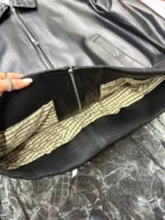 Кожаный бомбер BOTTEGA VENETA — изображение 5